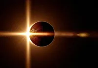 У мережі з'явилося відео повного сонячного затемнення