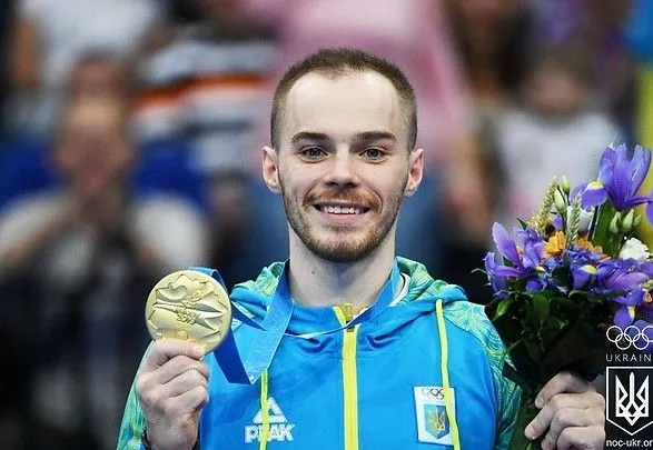 Українського гімнаста в рекордний раз визнано кращим спортсменом місяця в Україні
