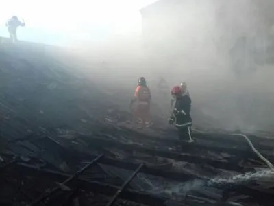 Пожар в железнодорожном депо во Львове: рассматривается версия поджога