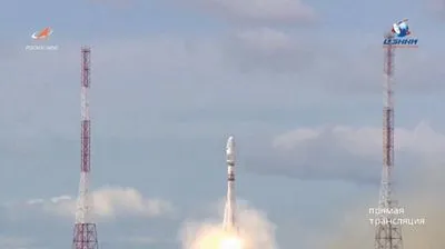 В России запустили в космос ракету "Союз"