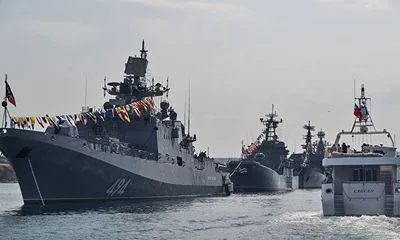 Росія вивела військові кораблі в Криму на тлі навчань НАТО в Чорному морі