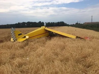 В Полтавской области разбился самолет, есть жертвы
