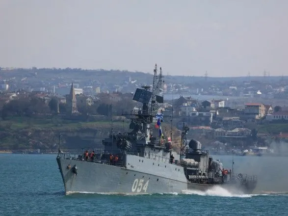 В Азовское море вошло судно ВМФ РФ "Ейск"