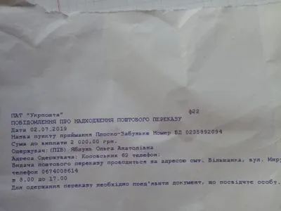 За сбитого насмерть ребенка в Кировоградской области семья виновника ДТП прислала матери 2 тыс. грн
