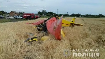 Из-за падения самолета в Полтавской области открыли производство
