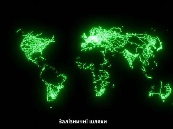В сети появились необычные карты мира