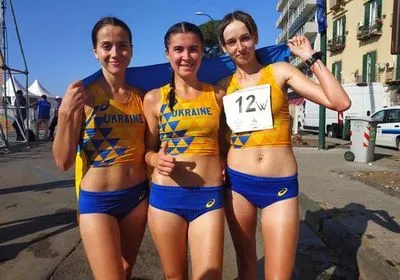 Украинская тройка завоевала медаль Универсиады в спортивной ходьбе