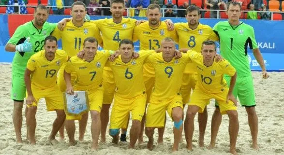 Сборная Украины попала на финальный турнир Всемирных пляжных игр