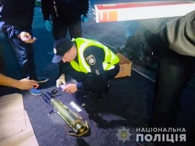 В Киеве из гранатомета обстреляли здание телеканала