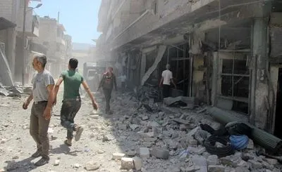 Понад 20 сирійців загинули під авіаударами в Сирії