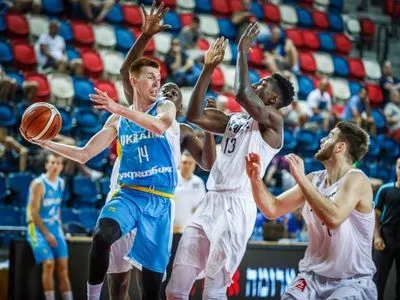 Сборная Украины не смогла выйти в 1/4 финала молодежного ЧЕ по баскетболу
