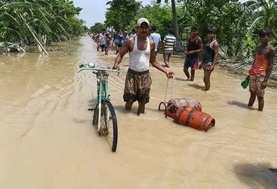 В Индии из-за наводнений погибли 166 людей