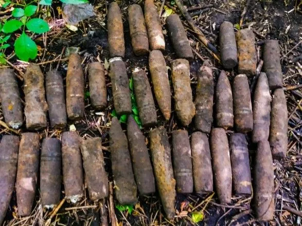 У Сумській області знайшли 60 боєприпасів часів Другої світової війни біля житлових будинків