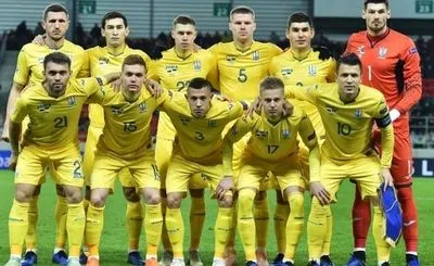 Збірна України з футболу опустилася в рейтингу ФІФА