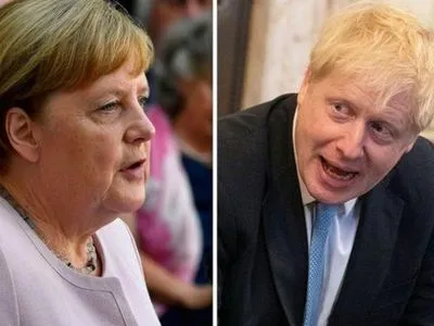 Джонсон обсудил с Меркель соглашение по Brexit и выдвинул условие