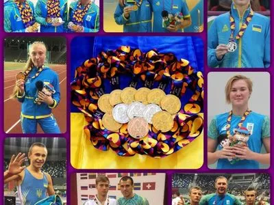 Українці здобули 25 медалей у змаганнях Європейського юнацького олімпійського фестивалю
