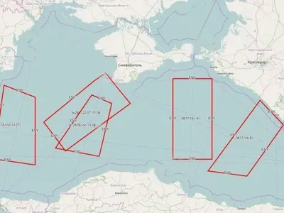 Росія під виглядом навчань перекрила чверть Чорного моря