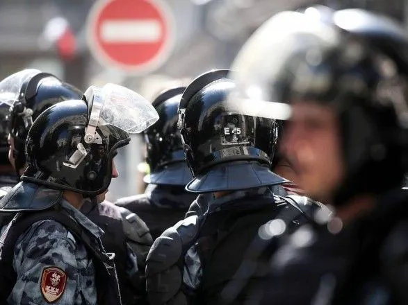 Кількість заарештованих після акції в центрі Москви зросла до 61 людини
