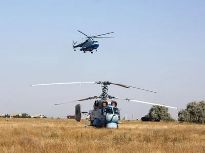 Украинская морская авиация завершила учения над Черным морем