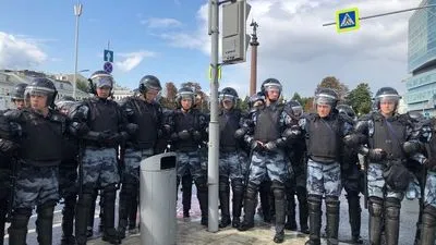 Протести в Москві: 5 осіб госпіталізовано