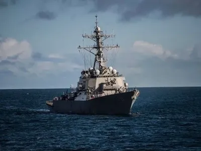 Военный эсминец США вошел в Черное море