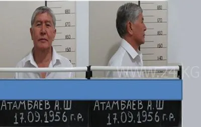 Екс-президента Киргизстану взяли під арешт