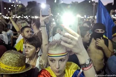 У столиці Румунії пройшли масові протести