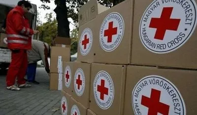 На окуповані території Донбасу Червоний Хрест направив 6 тис. тонн гумдопомоги
