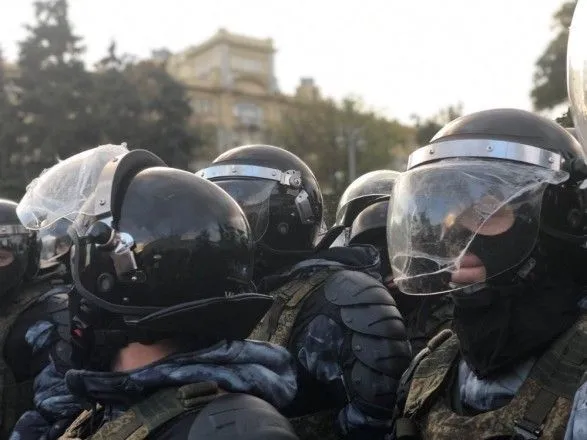 У містах РФ під час акцій протесту затримали 352 людей