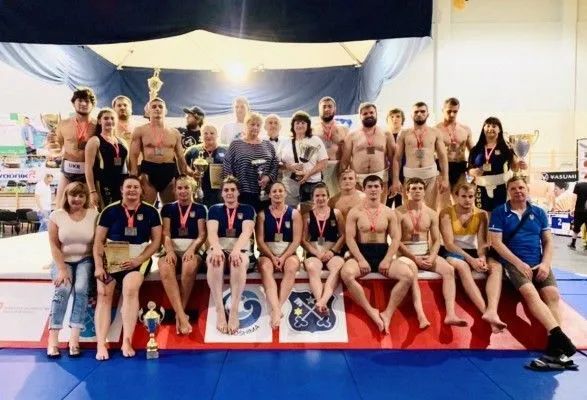 Украинцы завоевали ряд медалей на Кубке Европы по сумо