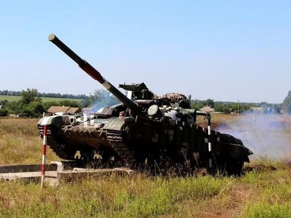 На Донеччині відбулися навчання танкових підрозділів