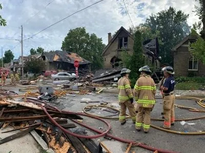 У Канаді зруйновано 7 будинків через ДТП і вибух газу