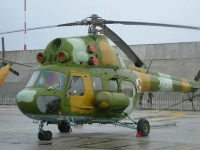 Вертолет Ми-2 упал при взлете во Львовской области