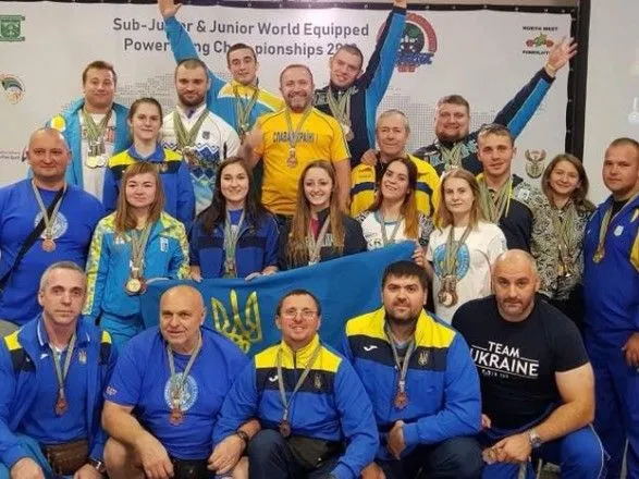 Украинцы завоевали ряд медалей на ЧЕ по пауэрлифтингу
