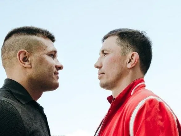 Боксеры Деревянченко и Головкин провели первую дуэль взглядов