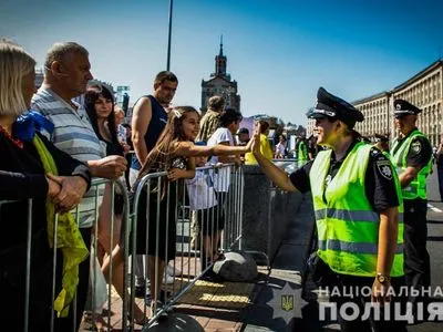 Поліція підрахувала кількість учасників урочистостей до Дня Незалежності