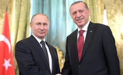 Путин угостил Эрдогана мороженым