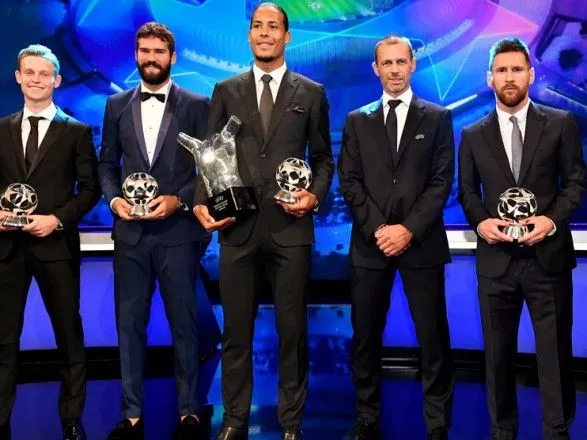 УЄФА оголосив найкращих футболістів сезону