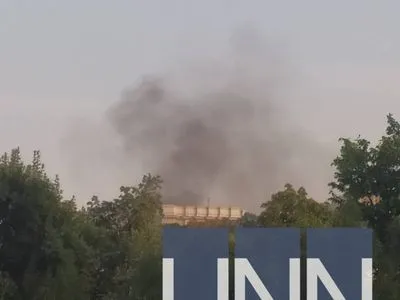 Чорний дим над центром столиці налякав киян