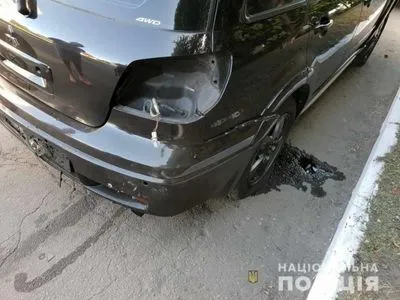 На Дніпропетровщині вибухнув кросовер начальника міськвідділу поліції