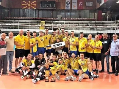 Збірна України тріумфувала на волейбольному турнірі в Македонії
