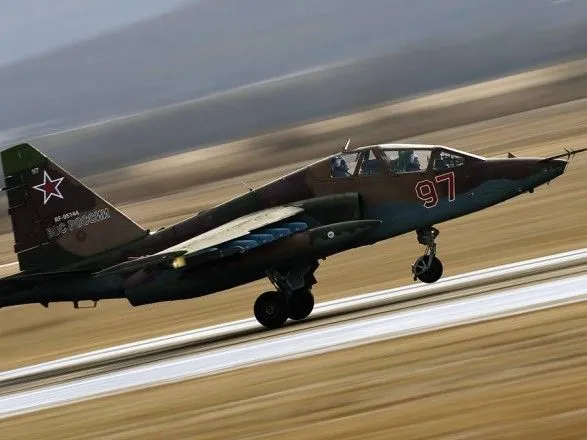 Російський штурмовик Су-25УБ розбився на Північному Кавказі