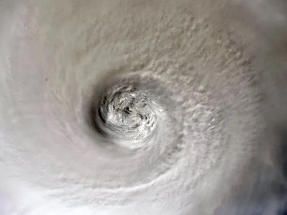 Опубліковано знімки урагану "Доріан" з космосу