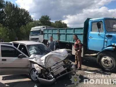 В ДТП в Хмельницкой области пострадали четыре человека