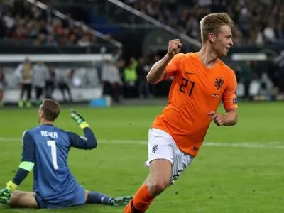 Збірна Нідерландів завдала перше фіаско Німеччині у відборі на Євро-2020