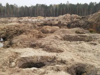 Стало известно какой ущерб государству нанесен из-за незаконной добычи янтаря в Ровенской и Волынской областях