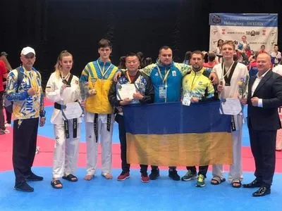 Украинские тхеквондисты завоевали четыре награды на молодежном ЧЕ