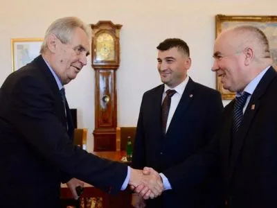 Президент Чехии принял делегацию русинов, "добиваются автономии в составе Украины"
