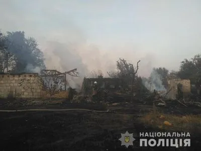 В Киевской области пожаром уничтожено три жилых дома