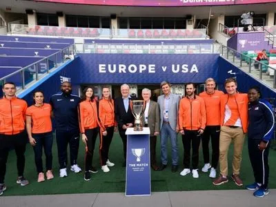 Украинки победили в составе победителей легкоатлетического матча Европа-США